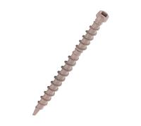 Trend Tornillos de cubierta con revestimiento de cerámica n.º 10 x 60 mm para plantilla de cubierta de tornillo oculto, protección superior contra la corrosión, paquete de 750, DK/10X60/750