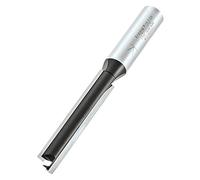 Trend Trade Cortador Recto de Dos Flautas para Fresadora, Mango de 1/2 Pulgada, Diámetro de Corte de 12mm y Longitud de 63mm, metal duro (TCT), TR37X1/2TC