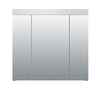 trendteam smart living - Armario con Espejo - Baño - Devon - Dimensiones de Montaje (Ancho x Alto x Profundidad) 80 x 75 x 16 cm - Color Blanco - 210740501