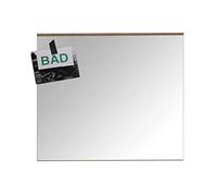 trendteam smart living Espejo de baño para Pared Set One, Espejo, 60 x 55 x 2 cm, Cuerpo en Acabado Roble Claro San Remo