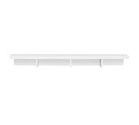 trendteam smart living Mueble Accesorio para TV, Weiß Dekor, 177 x 17 x 189.5 cm