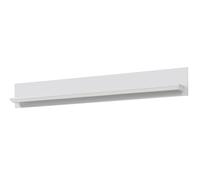 trendteam smart living Mueble Estante de Pared, Weiß Dekor, 139 x 21 x 150 cm