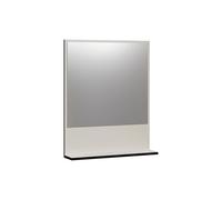 trendteam smart living - PureBliss - Espejo de Pared - Cachemira Gris Claro - 60 x 74 x 14 cm - Espejo de baño con Superficie de 60 cm