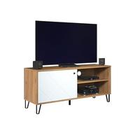Mueble de tv 1 puerta y 2 nichos l123 cm - touch