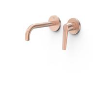Tres Fuji grifo para lavabo empotrado oro 28130021OPM