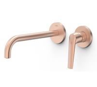 Tres Fuji grifo para lavabo empotrado oro 28130022OPM