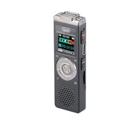 Trevi DR 437 SA2 Mini grabadora de Voz con Memoria Interna de 8 GB, grabación hasta 580 h, batería Interna Recargable de Litio