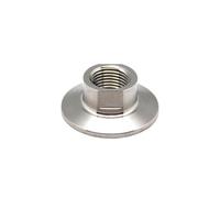 Tri abrazadera de acero inoxidable 25,4mm 34mm 50,5mm 64mm X NPT adaptador hembra TC Tri abrazadera piezas hembra accesorios de tubería SS304(TC64X2INCH)