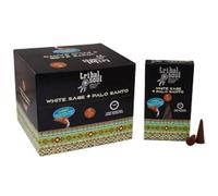 Tribal Soul White Sage & Palo Santo Backflow - Conos de Incienso