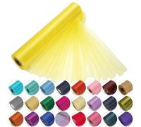 Trimming Shop Rollo de Organza, Amarillo, 25m x 29cm