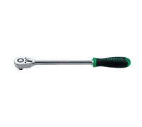 Trinquete 1/2" TOPTUL 1/4 pulgadas Longitud 192mm (48 dientes)