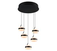 TRIO 230561142 MACKENZIE: Lámpara de pared exterior, tecnología SMD LED, 8W, 800 lúmenes, 3000K, IP54, color antracita