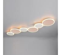 TRIO 230561142 MACKENZIE: Lámpara de pared exterior, tecnología SMD LED, 8W, 800 lúmenes, 3000K, IP54, color antracita