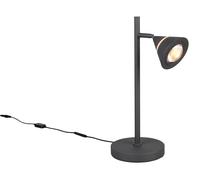 TRIO 230561142 MACKENZIE: Lámpara de pared exterior, tecnología SMD LED, 8W, 800 lúmenes, 3000K, IP54, color antracita