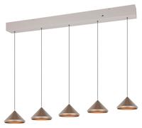 TRIO 230561142 MACKENZIE: Lámpara de pared exterior, tecnología SMD LED, 8W, 800 lúmenes, 3000K, IP54, color antracita