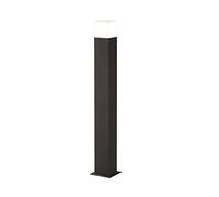 Trio 420060142 Hudson - Poste, bombilla incluida, E14, LED, 4 W, 320 lm, 3000 K, 230 V IP44, 80 x 8,5 x 8,5 cm, aluminio fundido, antracita