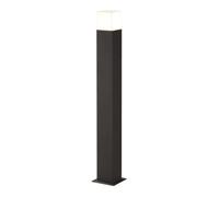 Trio 420060142 Hudson - Poste, bombilla incluida, E14, LED, 4 W, 320 lm, 3000 K, 230 V IP44, 80 x 8,5 x 8,5 cm, aluminio fundido, antracita