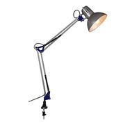 Trio 5029010-47 Serie 5029 - Sobremesa, bombilla excluida, E27, 60 W, 230 V E, IP20, 73,5 x 90 x 57 cm, diámetro 17 cm, metal, aluminio