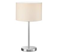 Trio 511100101 Serie 4611 - Sobremesa, bombilla excluida, E27, 60 W, 230 V E, IP20, alto 55 cm, diámetro 30 cm, metal, rosa