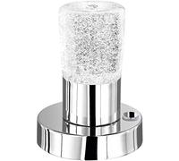 Trio 529690100 Serie 5296 - Sobremesa, bombilla incluida, SMD, LED, 4,5 W, 400 lm, 3000 K, 230 V, A+, IP20, alto 15 cm, diámetro 11 cm, metal, cromo