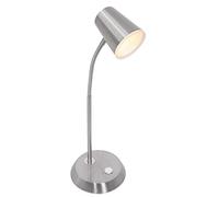 Trio 573190107 - Sobremesa SMD LED, 4,7 W, 470 lm, 3000K metal níquel mate, IP20