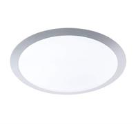 Trio 626512587 Serie 6265 - Plafón, bombilla incluida, SMD, LED, 25 W, 1500 lm, 3000 K, 230 V IP20, alto 9 cm, diámetro 42 cm, plástico, titán
