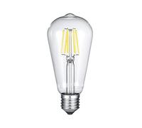 Trio 987-600 - Bombilla LED, E27, 6 W, 3000 K, 600 lm, incoloro