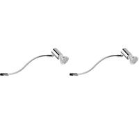 TRIO, Aplique, Giada 1xGU10, max.5,0 W Cuerpo: Metal, Cromo A:5,4cm, L:34,0cm, A:11,4cm IP44,Sin bombilla (Paquete de 2)