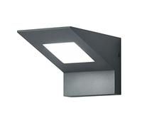 Trio, Aplique, Nelson incl. 1 x LED,SMD,8,0 Watt,3000K,900 Lm. Plástico, Blanco, Cuerpo: Aluminio fundido, Antracita A:9,9cm, A:10,2cm, P:17,0cm Montaje de la pared,IP54,No regulable