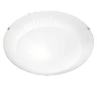 Trio Bianca - Plafón, 40W, IP20, 600 lumens, E27, color níquel mate