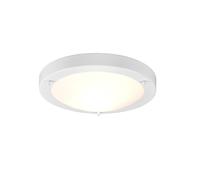 Trio Condus - Plafón, 60W, IP44, 370 lumens, E27, color blanco