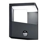 Trio Ganges - Aplique de exterior LED, 9W, IP54, color antracita