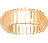TRIO LED DL MONTE, foco LED de 5W, modelo LEDR621711302200lm, 3000K, dimensiones: 40 cm de diámetro x 14 cm de altura, con interruptor.