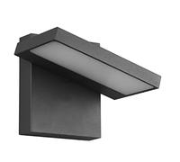 TRIO Leuchten Aplique de Aluminio Fundido, Gris Antracita, LED