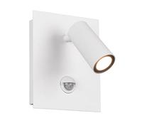 TRIO Leuchten Aplique de Aluminio Fundido, Gris, LED