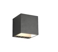 Trio Leuchten Aplique de pared, negro mate