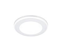 Trio Leuchten Aura 652310131 - Foco led empotrable (plástico, incluye LED de 5 W), color blanco