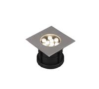 Trio Leuchten Belaja 821669207 - Foco led para exterior (metal y níquel mate, incluye led de 9 W)