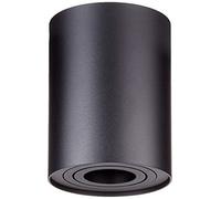 Foco de pared Cookie (35 W, Ø x Al: 9 x 12 cm, Negro, GU10)