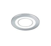 Trio Leuchten Core 652510106 - Foco LED empotrable (plástico cromado, incluye 5 W)