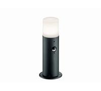 Trio-Leuchten Lámpara de pared exterior Hoosic, con sensor, Gris antracita/Blanco