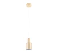 Trio Leuchten Lámpara Colgante AGUDO 319400144, Beige Metal, excl. 1x E27