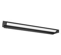 Trio Leuchten LED Aplique de Baño FABRIZIO 284779132, Aluminio Negro Mate, 15,5 Watt LED, Color de Luz Ajustable, Regulable