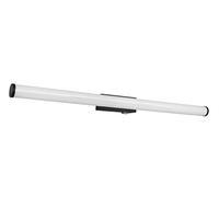 Trio Lighting Aplique de pared LED Mattimo, ancho 80 cm, negro, interruptor