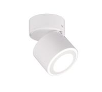 Trio-Leuchten Lámpara LED de techo Taurus 652910131, metal 5 W, blanco mate