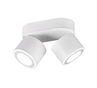 Trio-Leuchten Lámpara LED de techo Taurus 652910231 - metal blanco mate, 2x3,5W + 2x1,5W