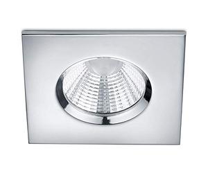 Trio Leuchten Zagros 650610106 - Foco led empotrable (metal cromado, incluye 1 LED de 5,5 W)