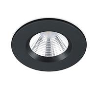 Trio Leuchten Zagros 650710132 - Foco led empotrable (metal, incluye 1 bombilla LED de 5,5 W), color negro mate