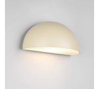 Trio Lighting Aplique de exterior MAAS, color crema, ancho 27 cm, metal, IP44