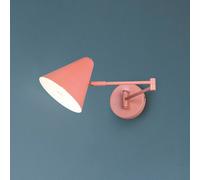 Trio Lighting Aplique de pared Cosima, color albaricoque, saliente 54 cm, metal